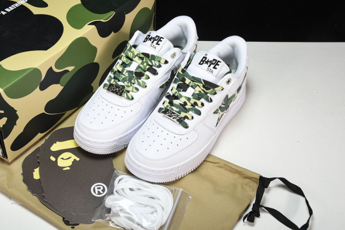 a bathing ape bape sta low copshoe bp-016