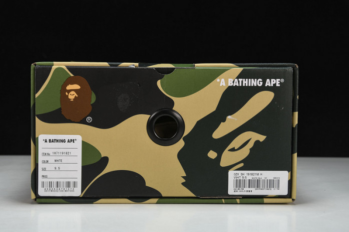 a bathing ape bape sta low copshoe bp-054