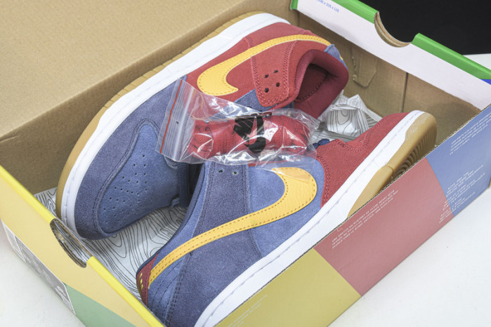 nike sb dunk low barcelona catalonia dj0606-400