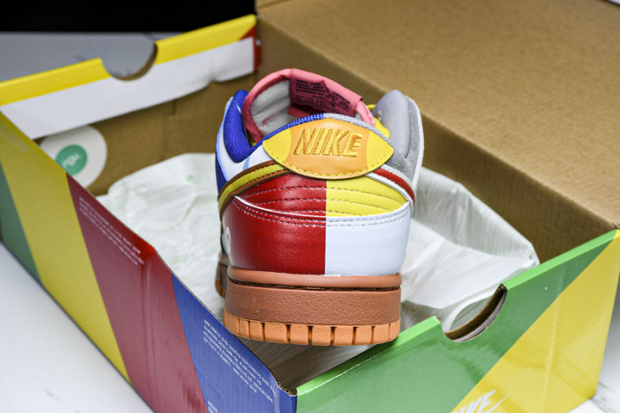 Nike Dunk Low Mario Kart Custom DH0952-102