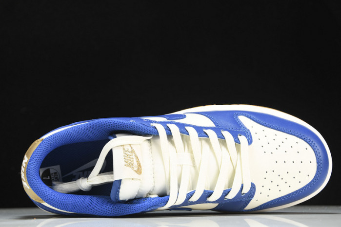 nike dunk low royal blue gold fb7173-141