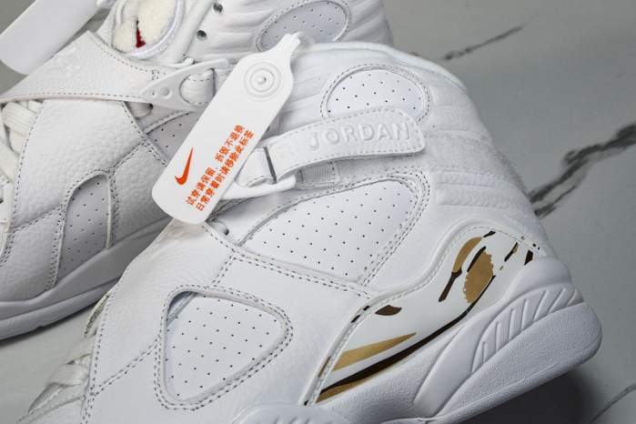 jordan 8 retro ovo white - aa1239-135