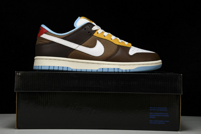 nike dunk low medium brown 314142-203