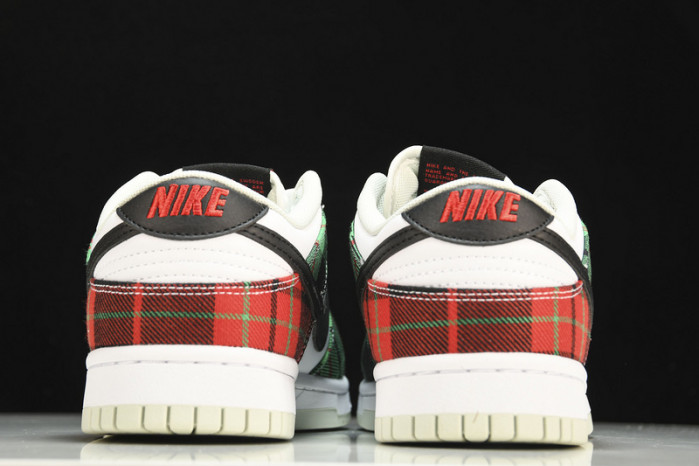 nike dunk low tartan plaid - dv0827-100