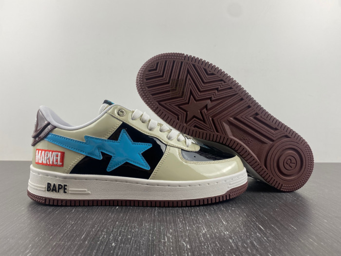 a bathing ape bape sta low copshoe bp-199