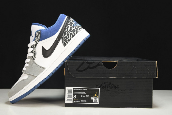 jordan 1 low se true blue - dm1199-140
