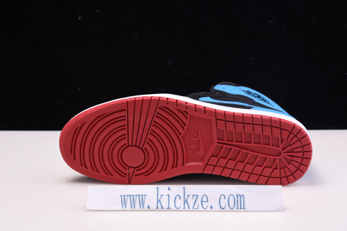 air jordan 1 high wmns unc chicago cd0461-046