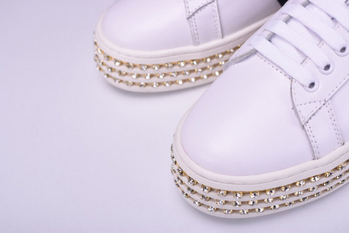 GC Ace Embellished SNEAKER WITH CRYSTALS womens 505995DOPE0