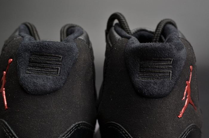 jordan 11 retro bp "72-10" black mens 378037-002