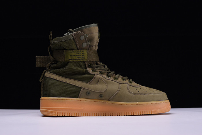 nike sf af1 special field boot air force urban utility olive green mens 859202-339